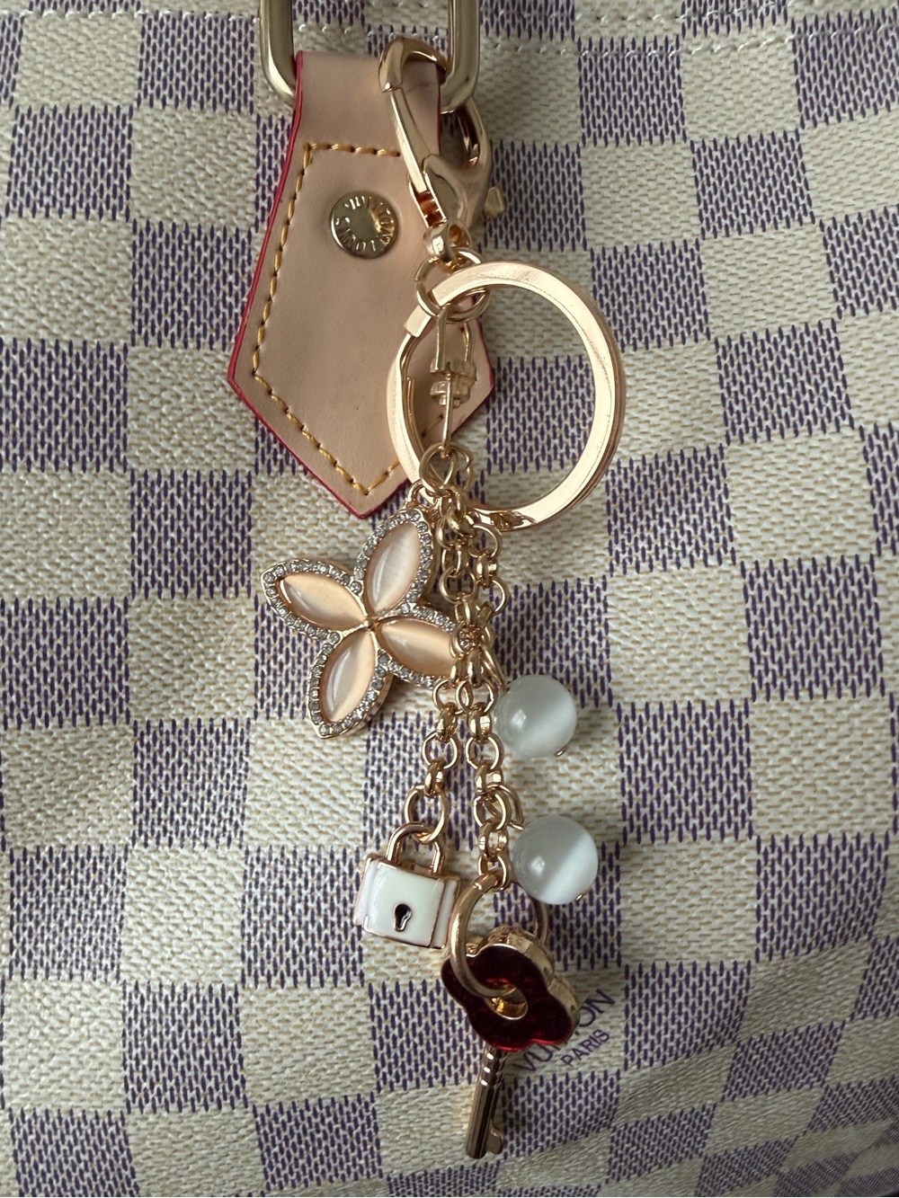 Blooming Flower Keychain and Bag  Charm